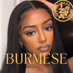 Burmese Hair 12A 13x6 Lace Front Wigs Human Hair Wigs Pre Plucked Virgin Hair