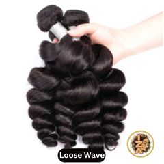 12A LOOSE WAVE 1B Human Hair Bundles