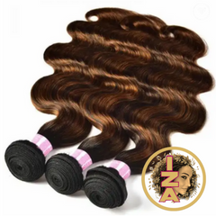 12A Highlight Human Hair P4/27 Body Wave Bundles