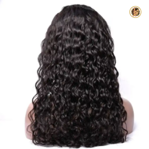 13 X 6 Front Lace 12A Water Wave 1B Human Hair Wig w/ Baby Hair