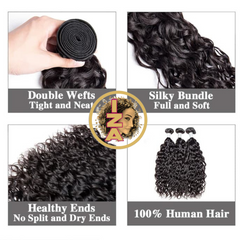 12A WATER WAVE 1B Human Hair Bundles